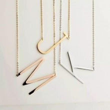 Load image into Gallery viewer, BC-A-Silver-Initial Jewelry with Dollar Sign